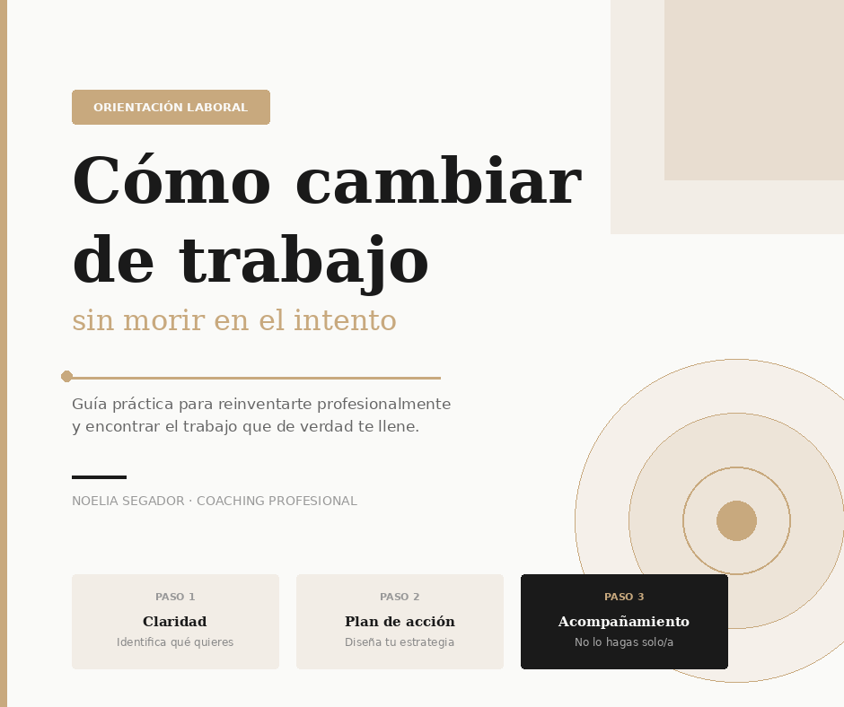 cambio de trabajo